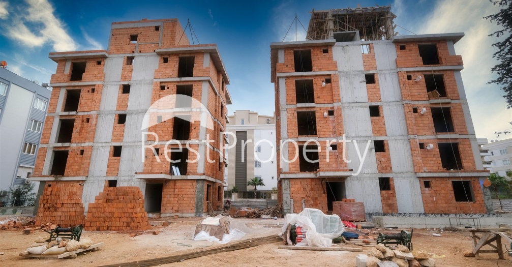Просторные квартиры 2+1 на этапе строительства в Муратпаше Анталья - Фото 6