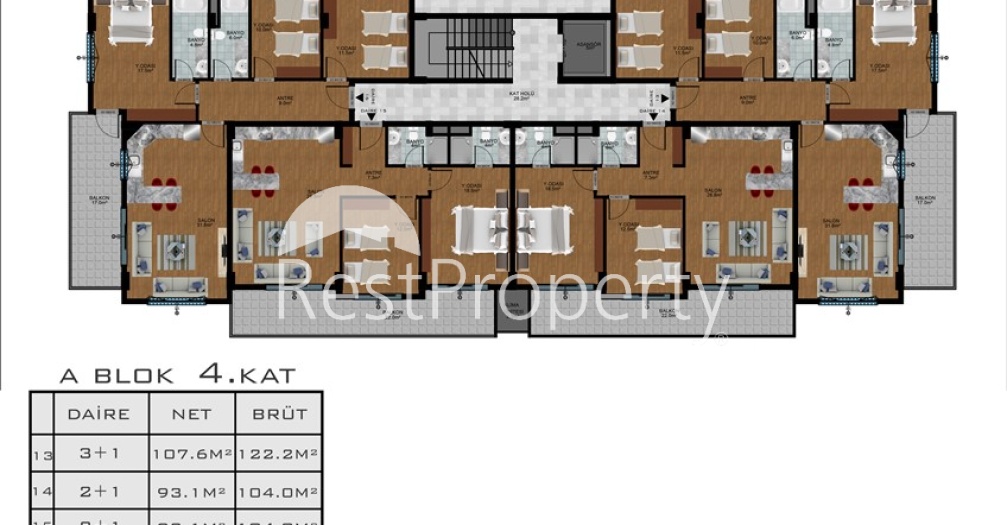 Квартиры различных планировок в новом комплексе Кестеля - Фото 15