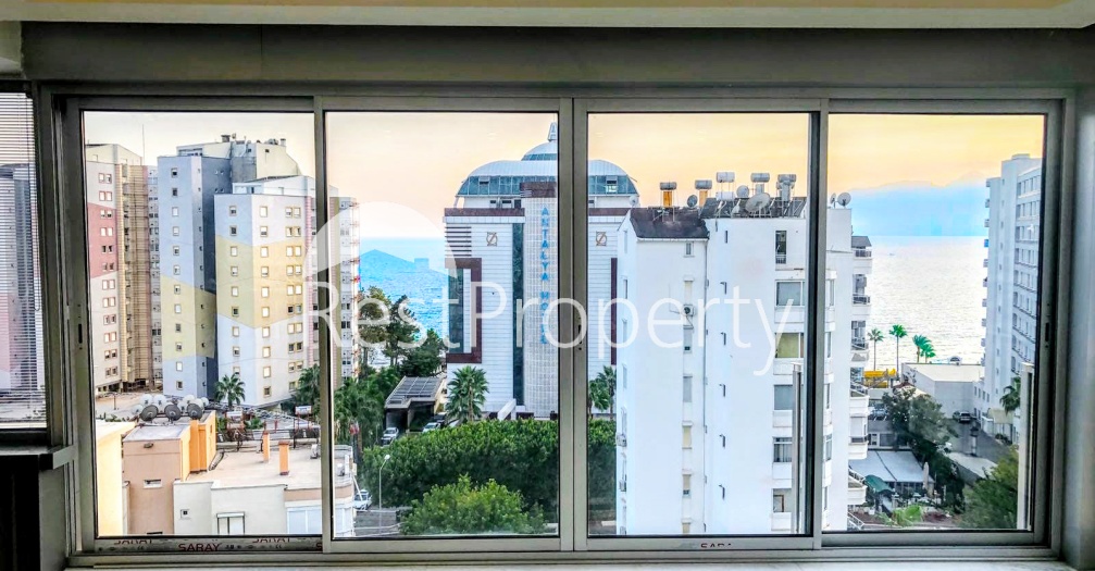 Квартира 3+1 с видом на море в центре Лары Анталья - Фото 3