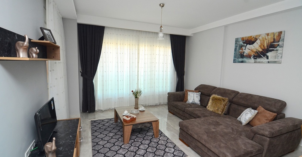 Двухкомнатная квартира с мебелью в новом комплексе Махмутлара - Фото 8