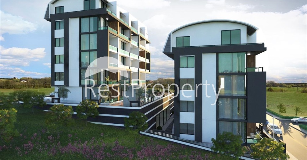 Перспективное жильё в строящемся комплексе в районе Кестель, в Алании - Фото 2