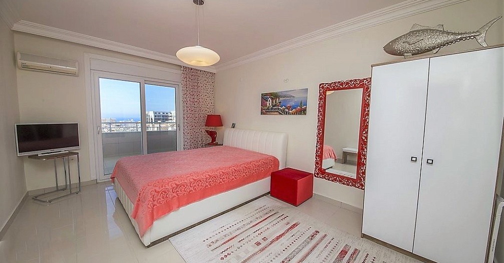 Меблированная квартира с двумя спальнями в Махмутларе - Фото 22