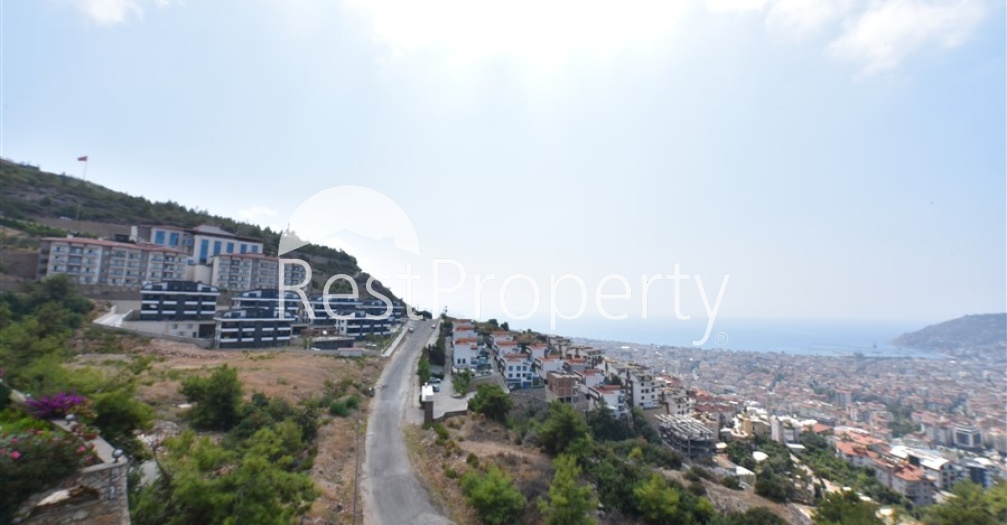 Пентхаус с панорамным видом в центре Алании  - Фото 38
