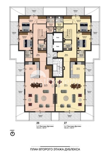 Квартиры и пентхаусы в новом жилом комплексе в центре Алании - Фото 46