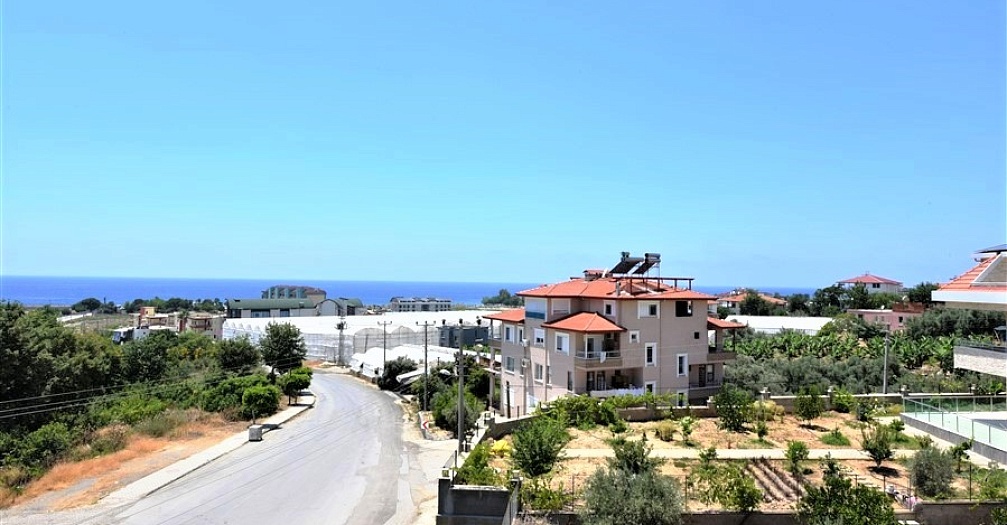Вилла с видом на Средиземное море в районе Демирташ - Фото 17
