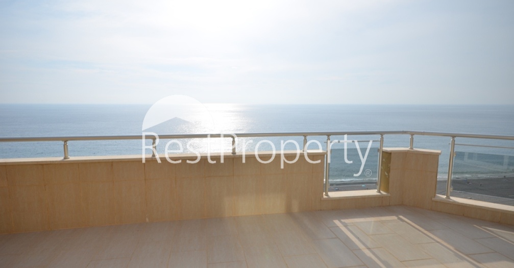 Роскошная квартира-дуплекс с видом на море в Махмутларе - Фото 8
