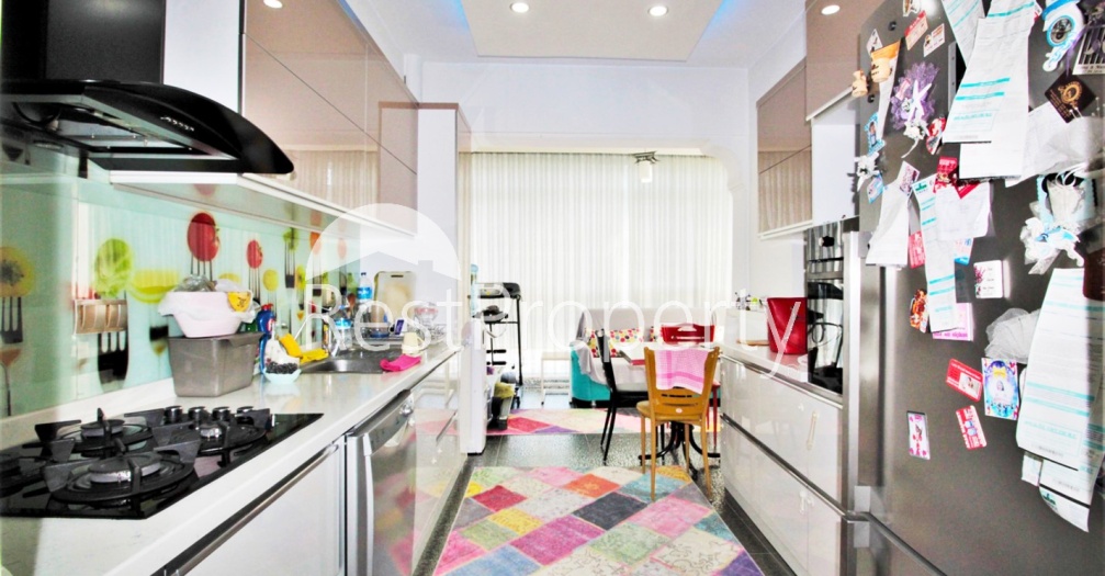 Просторная квартира 3+1 с отдельной кухней в Коньяалты - Фото 15