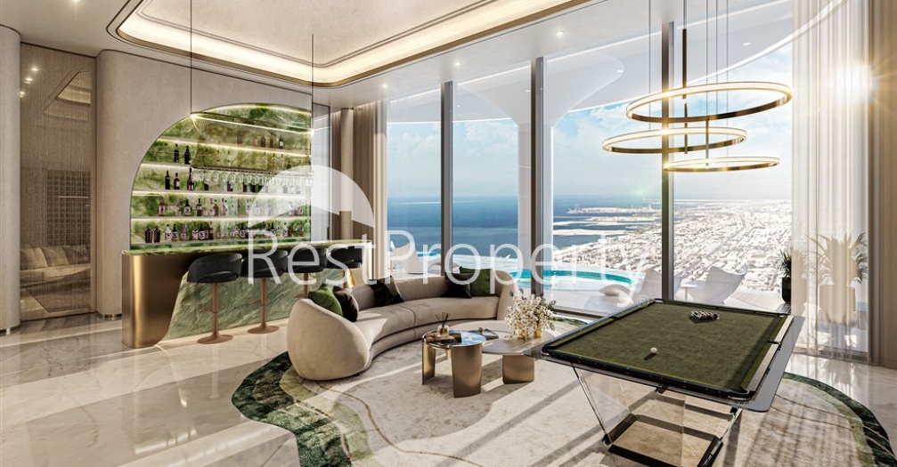 Апартаменты с видом на Бурдж-Халифа и бассейнами в Дубае - Фото 4