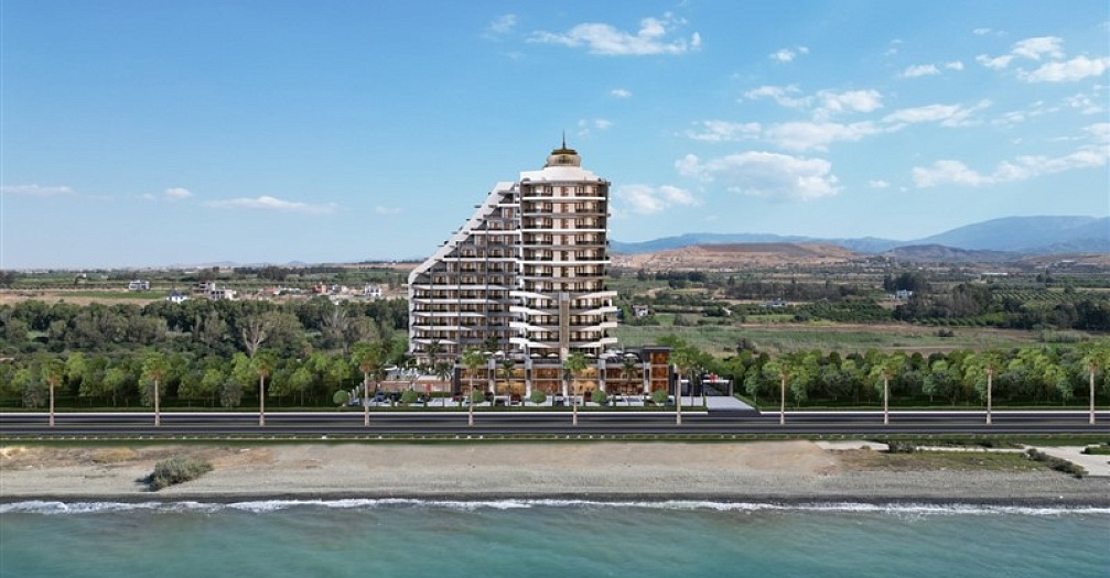 Новый современный строящийся комплекс на Северном Кипре в районе Гузельюрт - Фото 11