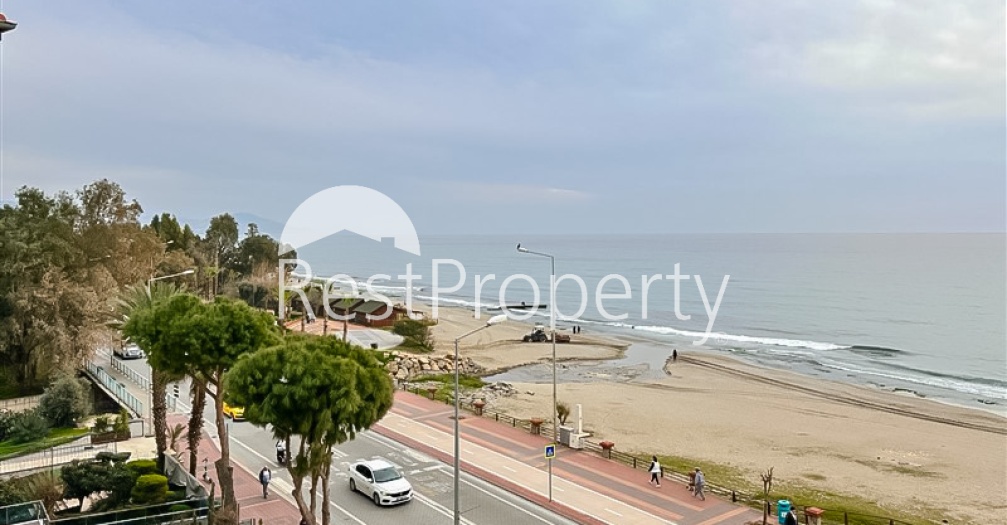Двухкомнатная квартира в центре Алании с панорамным видом на море - Фото 23