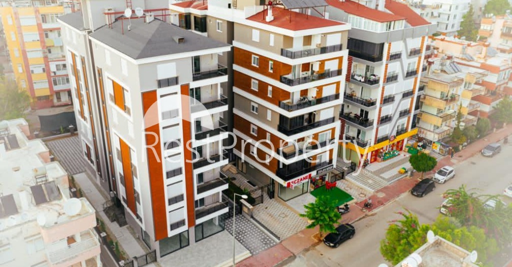 Квартиры планировки 2+1 в центре города Анталии