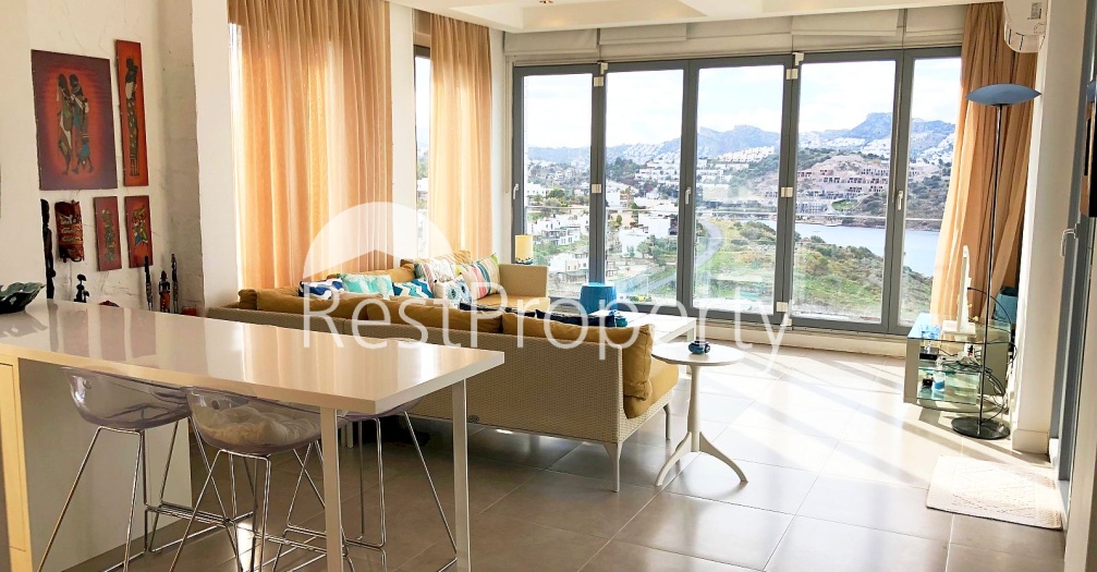 Мебелированная квартира с панорамным видом на море в Бодруме - Фото 4