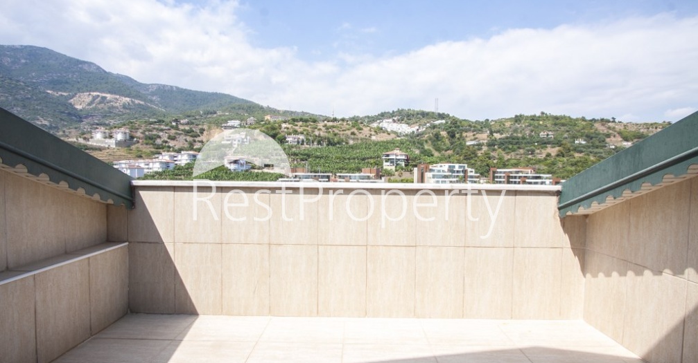 Большой пентхаус с видом на горы и море в Джикджилли - Фото 26