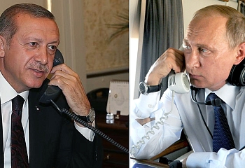 Эрдоган и Путин решают вопросы по телефону