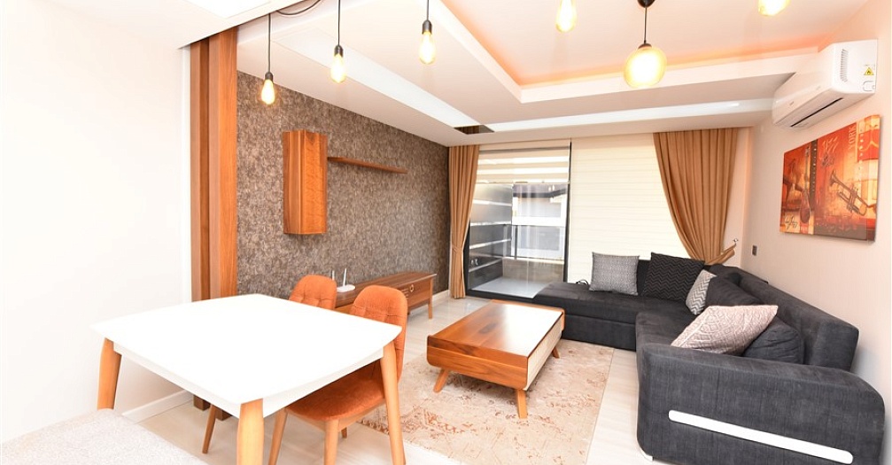 На аренду представлена квартира 1+1 в комплексе района Каргыджак - Фото 19