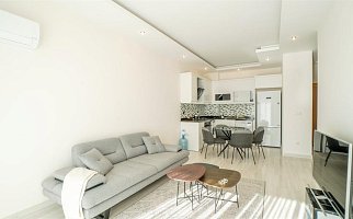 Меблированная двухкомнатная квартира в Махмутларе - Фото 1