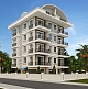Пентхаус планировкой 2+1 в новом жилом комплексе в районе Демирташ