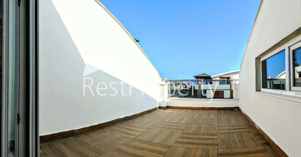 Квартира 2+1 с видом на море в 300 м от пляжей Коньяалты Анталья - Фото 11