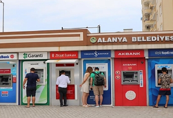 В Аланье устанавливают модульные банкоматы
