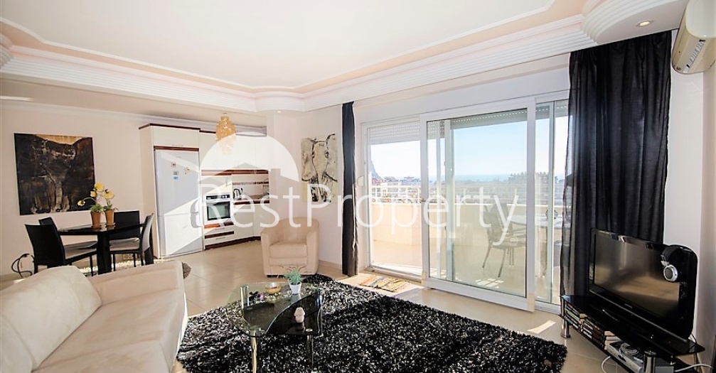 Трёхкомнатная квартира с видом на пляж Клеопатры - Фото 12