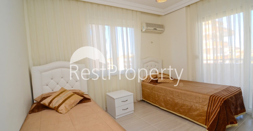 Квартира с двумя спальнями по привлекательной цене в Махмутларе - Фото 14