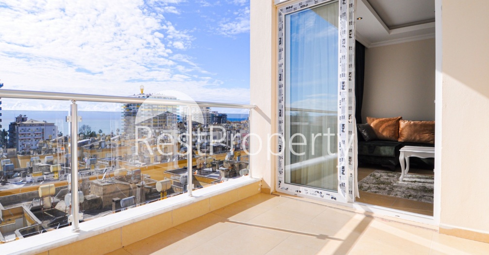 Меблированная квартира с видом на море в Махмутларе - Фото 16