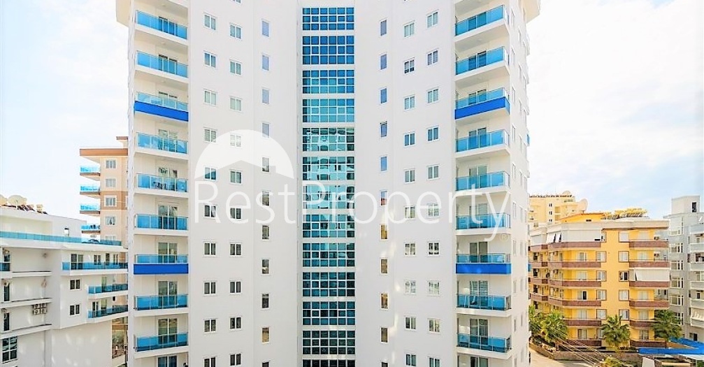 Квартира 2+1 на высоком этаже в элитном комплексе в Махмутларе - Фото 22