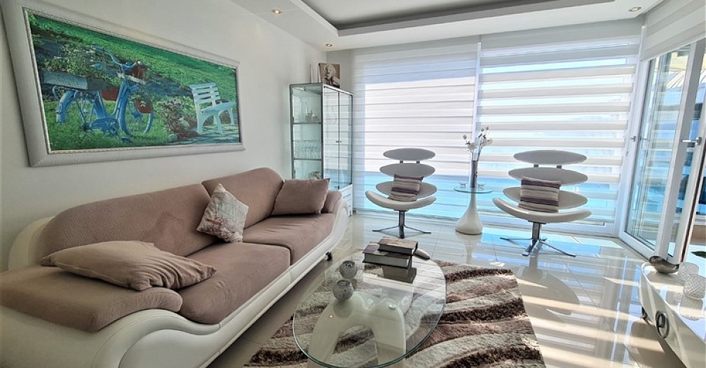 Меблированная квартира 2+1 с видом на море в Тосмуре - Фото 6