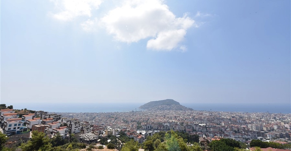 Пентхаус с панорамным видом в центре Алании  - Фото 47