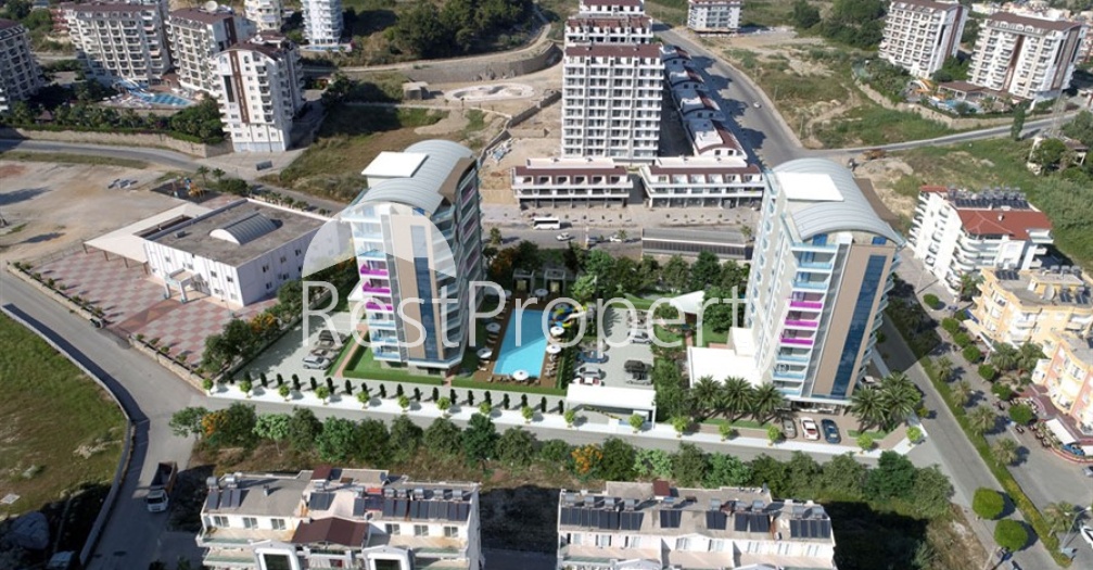 Двухкомнатная квартира в новом жилом комплексе района Авсаллар - Фото 2