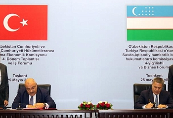 Анкара и Ташкент подписали соглашения по 30 проектам