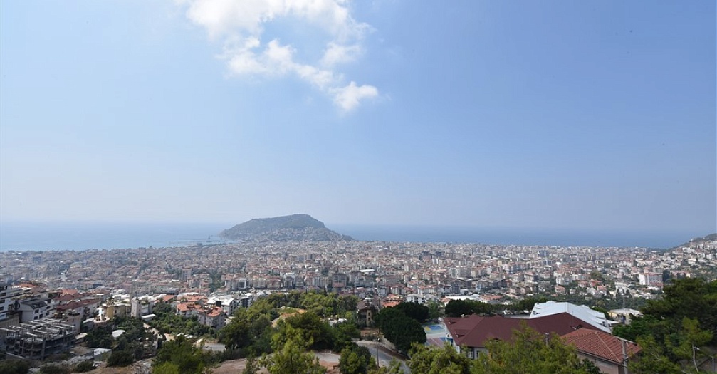 Пентхаус с панорамным видом в центре Алании  - Фото 37