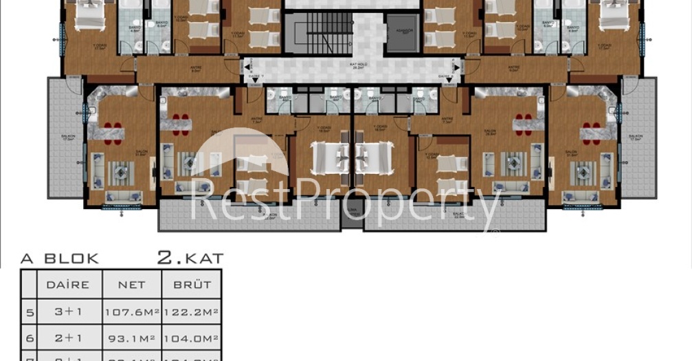 Квартиры различных планировок в новом комплексе Кестеля - Фото 13