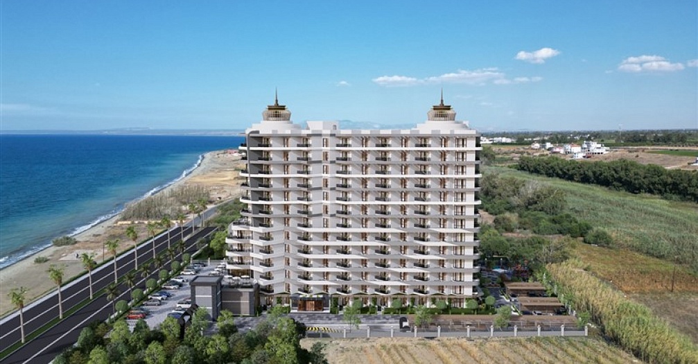 Новый современный строящийся комплекс на Северном Кипре в районе Гузельюрт - Фото 4