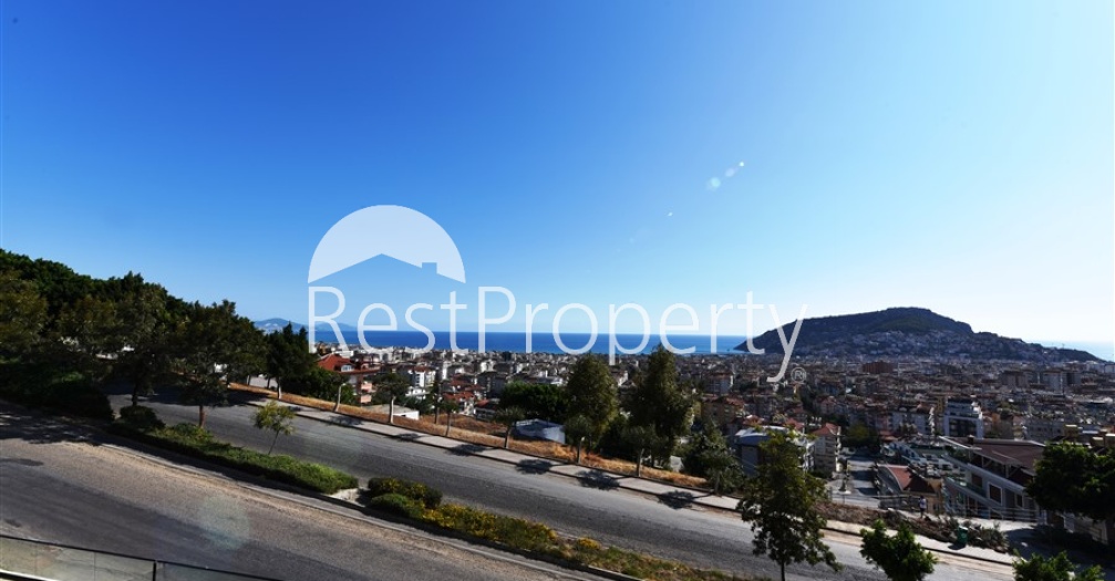 Апартаменты в центре Алании с панорамным видом - Фото 28