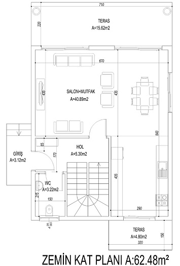 Инвестиционный проект вилл 4+1 в Карааче Фетхие - Фото 11