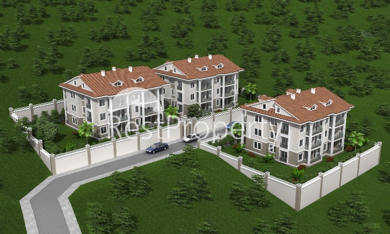 Новая трехкомнатная квартира в районе Деликташ, Фетхие - Фото 6