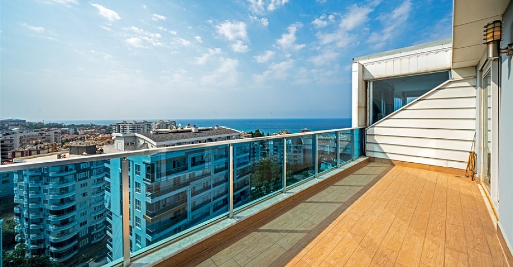 Квартира планировкой 3+1 с видом на море в Тосмуре - Фото 19