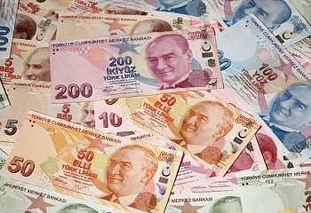 В Турции увеличился объем расчетов по внешнеторговым операциям за лиры