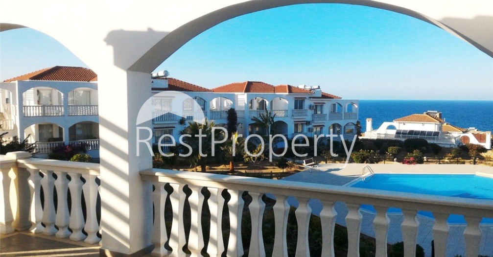 Апартаменты с прямым видом на море в Северном Кипре