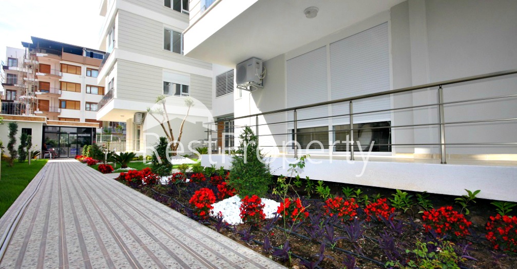 Квартиры в новом готовом комплексе в 200 метрах от пляжа в Анталии - Фото 16