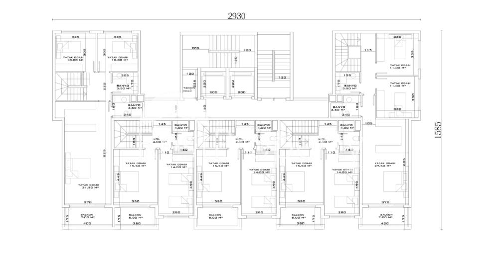 Новый красивый комплекс люкс класса в Окуджаларе  - Фото 16