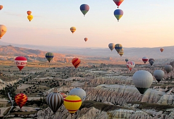 99% японских туристов в Турции отдыхают в Каппадокии