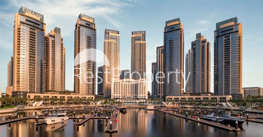 Новый жилой комплекс в популярном районе Дубай Крик Харбор