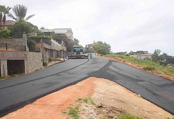 В Алании продолжается ремонт дорог