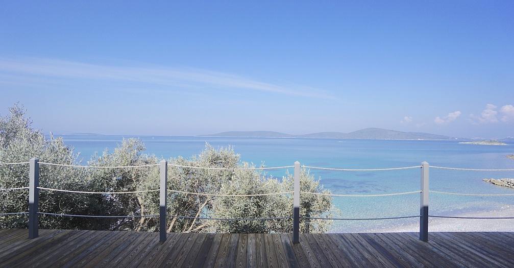Вилла на побережье Эгейского моря в городе Бодрум - Фото 17
