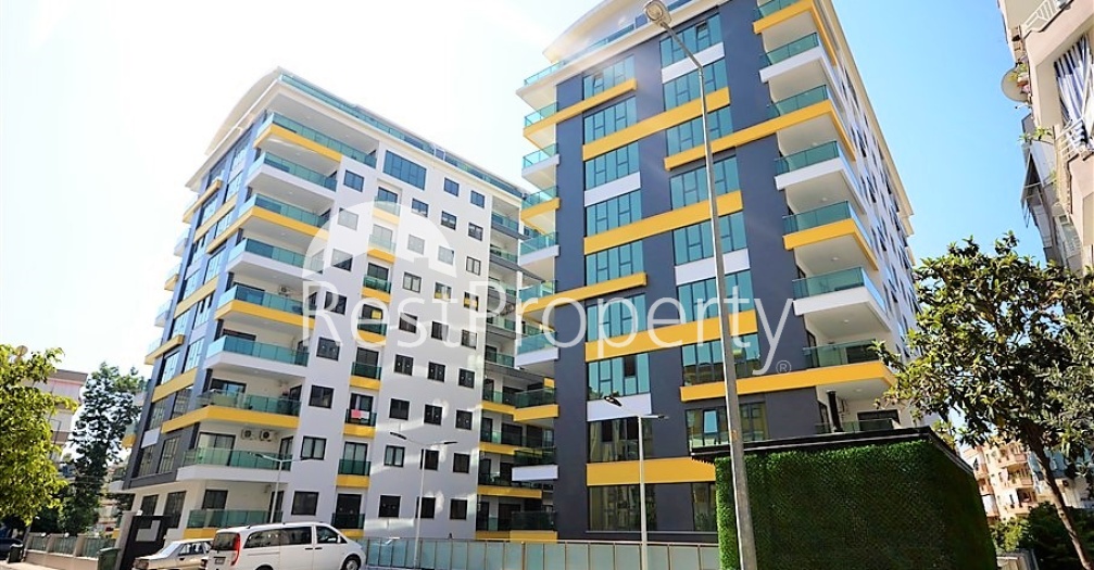 Квартира 3+1 в новом комплексе в центре Алании